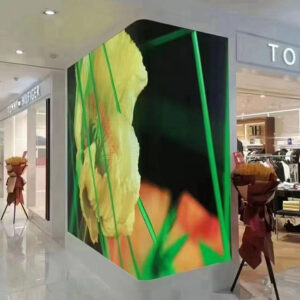 Indoor P4 960*960Mm Simple Iron Fixed Advertising Screen Led Display Indoor