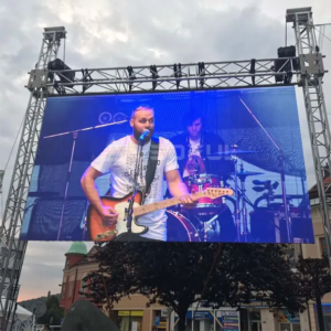 Outdoor P3 768*768Mm Aluminum Cabinet Rental Display In Nigeria Led Display For Backstage