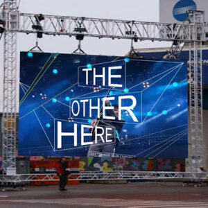 Outdoor P3.91 500*500Mm Die-Casting Aluminum Rental Advertising Digital Display Board Led Stage Background Display